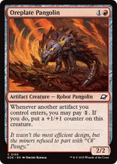 Pangolim da Couraça Mineral / Oreplate Pangolin - Magic: The Gathering - MoxLand